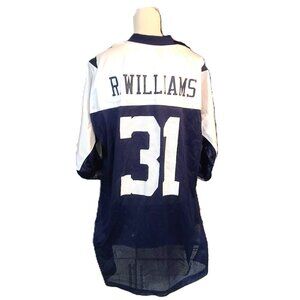 Dallas Cowboys #31 Roy Williams Reebok Gridiron Throw Back 2XL XXL NFL Jersey